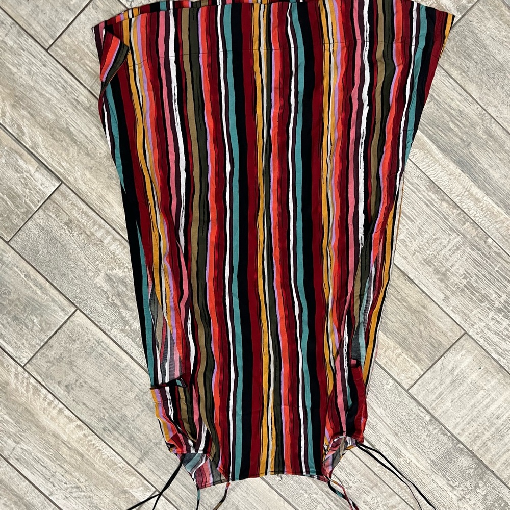 Free People Multicolor Striped Slip Dress - Picture 8 of 11